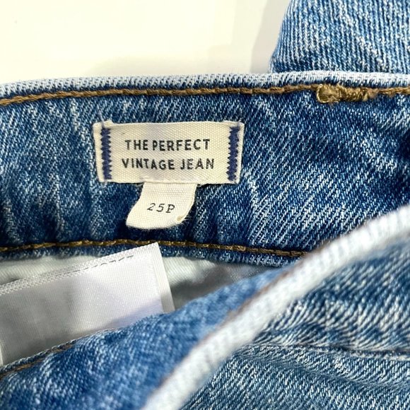 MADEWELL The Perfect Vintage Jeans Medium Wash 25 P - Picture 4 of 5